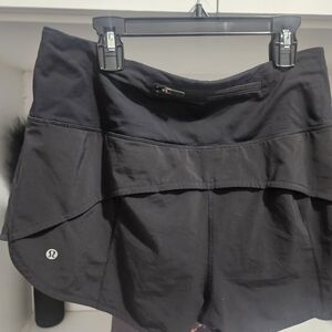 lululemon athletica Black Athletic Shorts